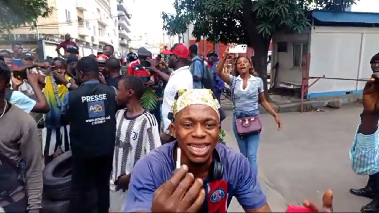 DIRECT SOULÈVEMENT POPULAIRE A KINSHASA BA TUMBI AMBASADE YA USA