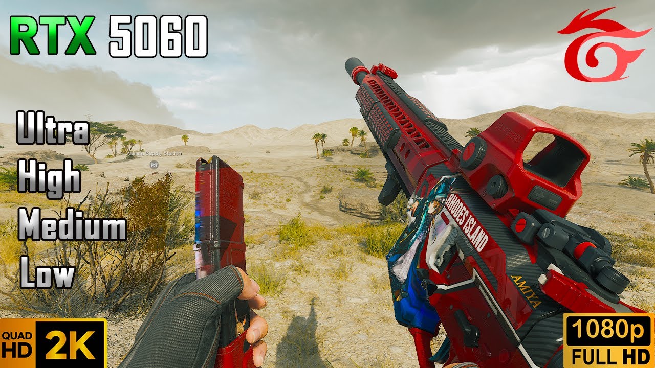 RTX 5060 8GB | Delta Force Garena | 1440P & 1080P All Settings