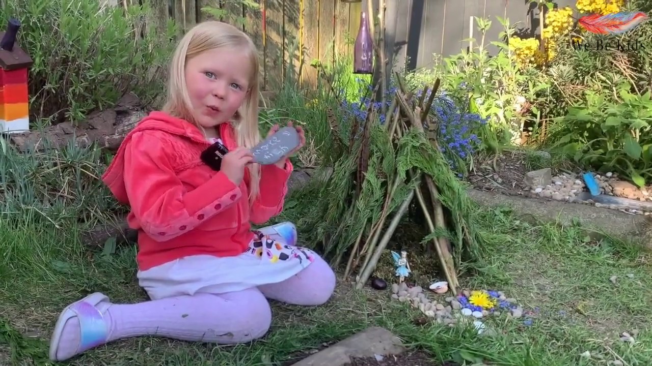 Nature Activity - Tripod Fairy House