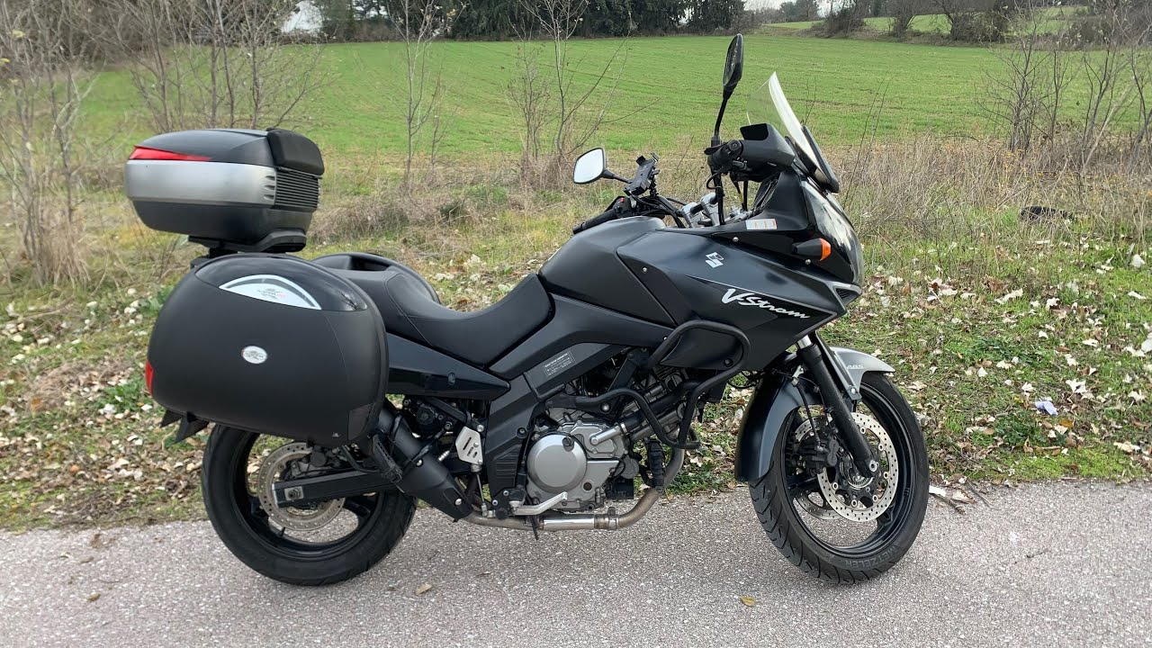 Suzuki V Strom 650 2008 ABS Walkaround and Ride by