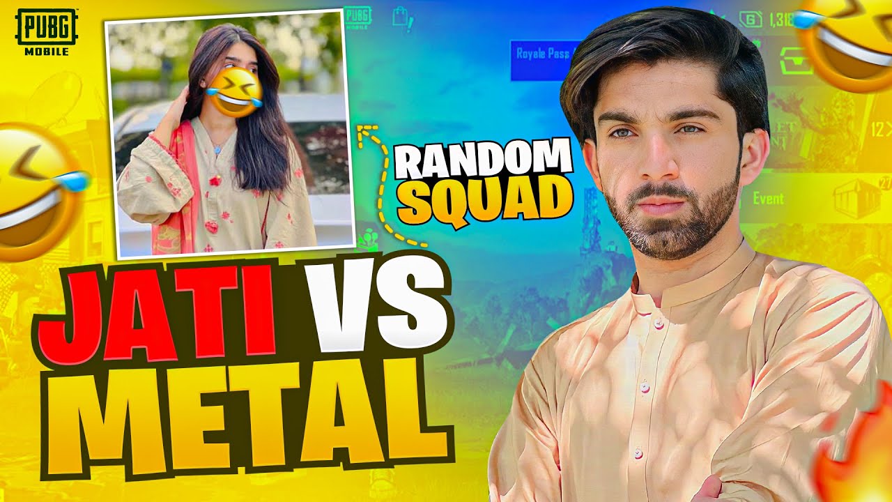 Metal K Samne No Attitude Jati ! | Random Squads | Sigma rules | PUBG Mobile