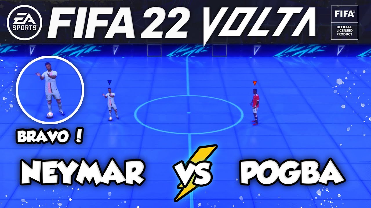 FIFA 22 - NEYMAR VS POGBA (1vs1) FIFA 22 VOLTA Football 🔥