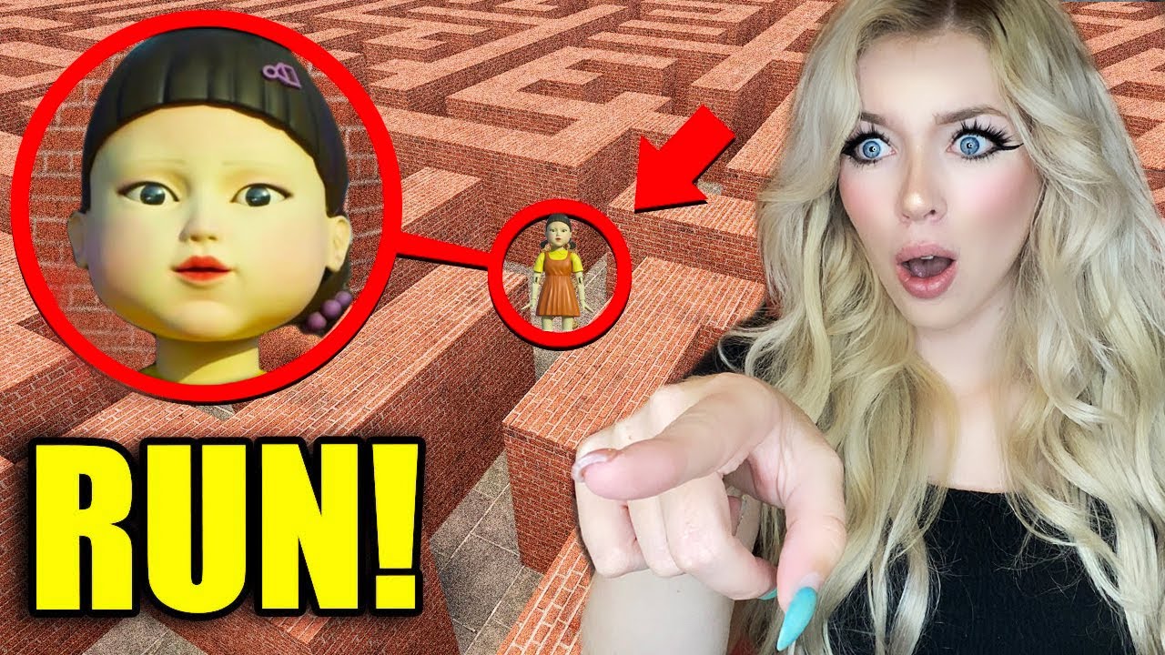 If you see SQUID GAME DOLL in a Maze... RUN AWAY FAST! (*SCARY*)