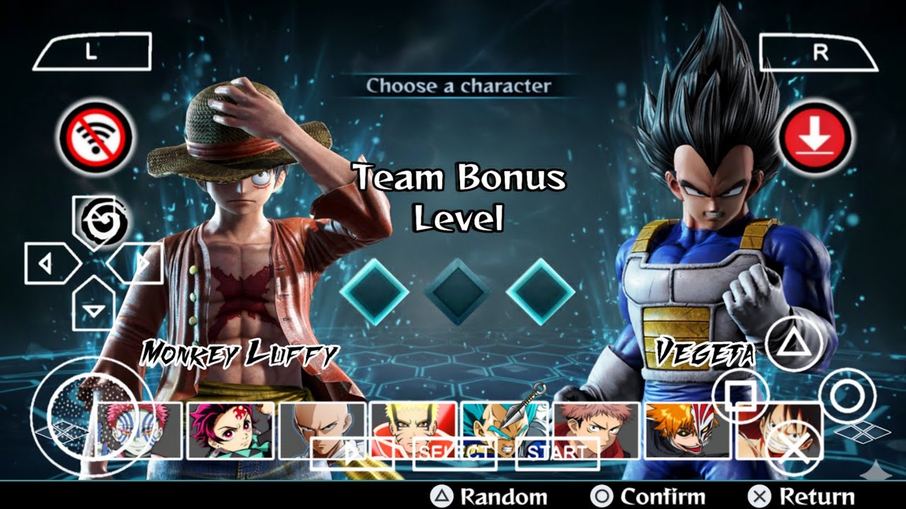 Модификация Jump Force для Naruto Impact на PPSSPP для Android (офлайн) | Геймплей