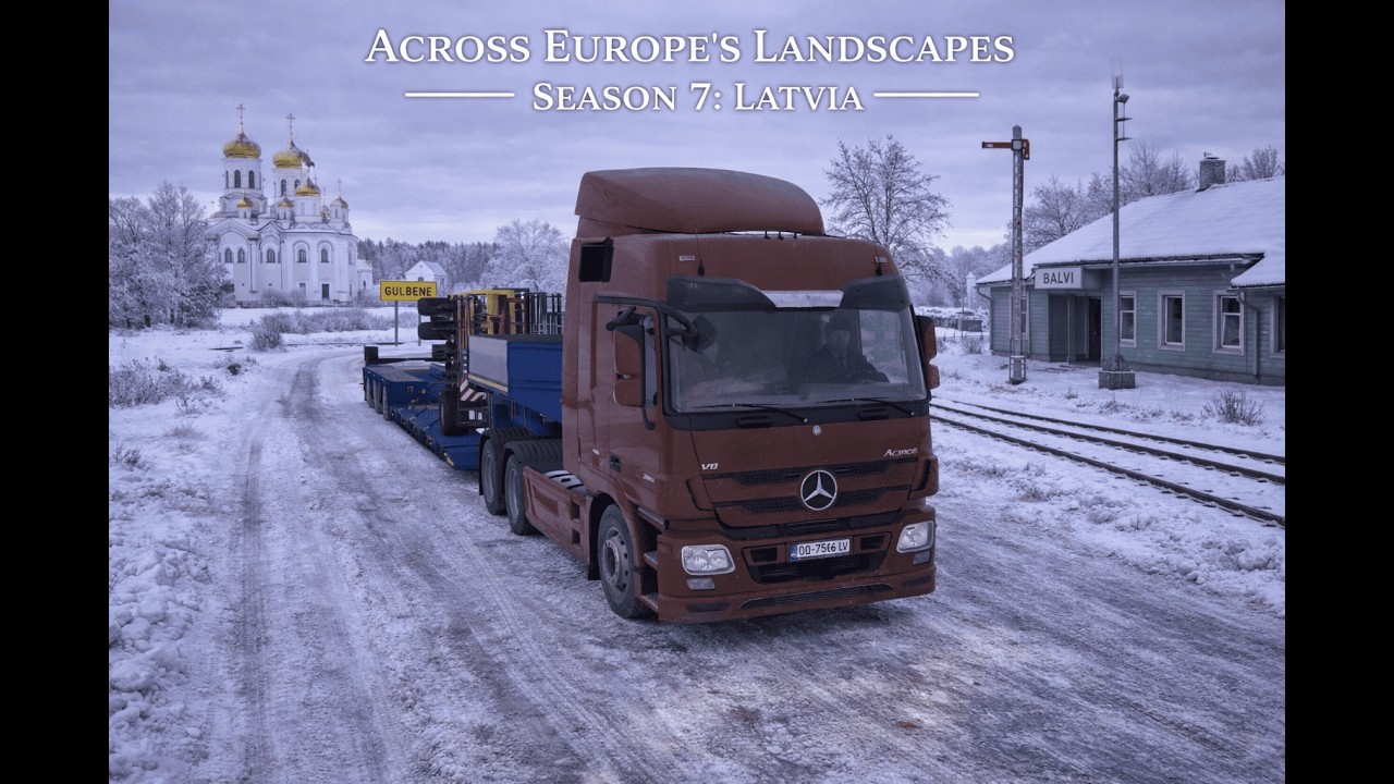 Across Europe’s Landscapes ~ Season 7: Latvia / Balvi → Gulbene [16/02/2026]