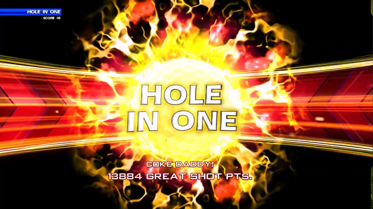 Golden Tee Great Shot on Hollywood Hills!