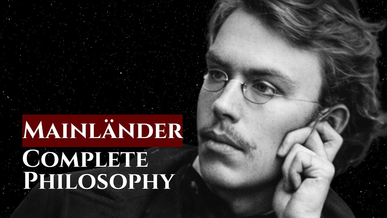 God's Suicide Note is 14 Billion Years Long | All of Philipp Mainländer's Philosophy