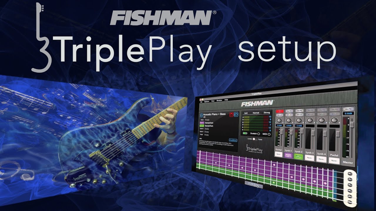 Fishman Triple Play settings for stress free peformance - Hardware Mode