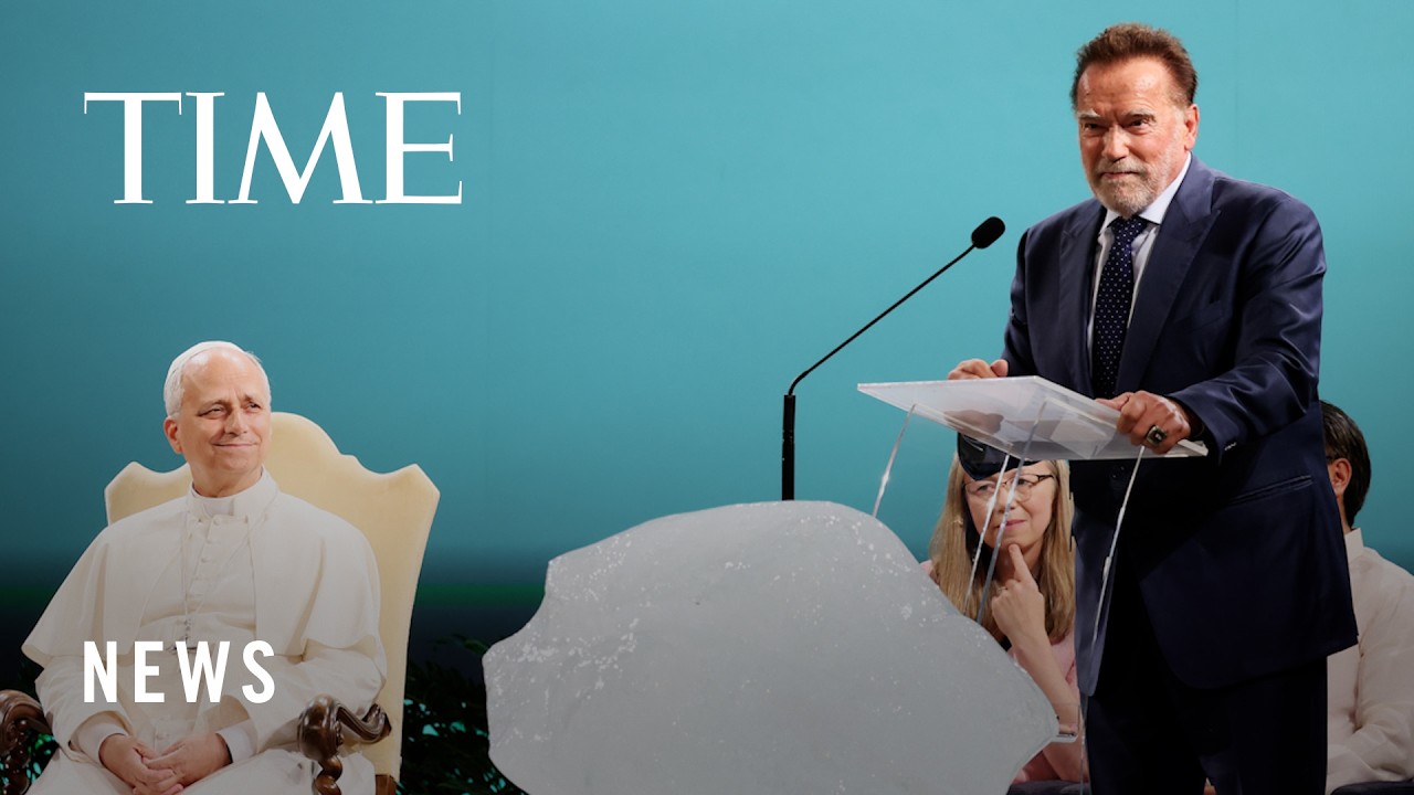 Pope Leo and Arnold Schwarzenegger Demand Climate Action
