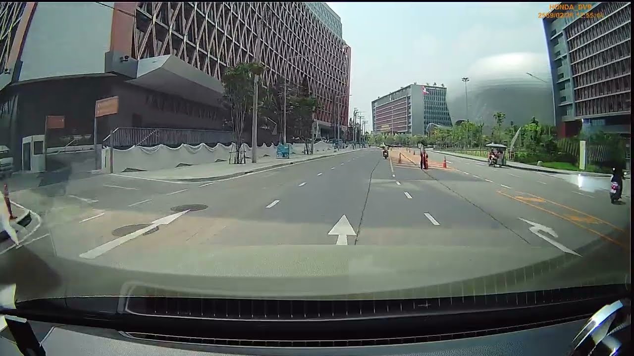 Car drive in Bangkok Thailand 4k 🛺🇹🇭