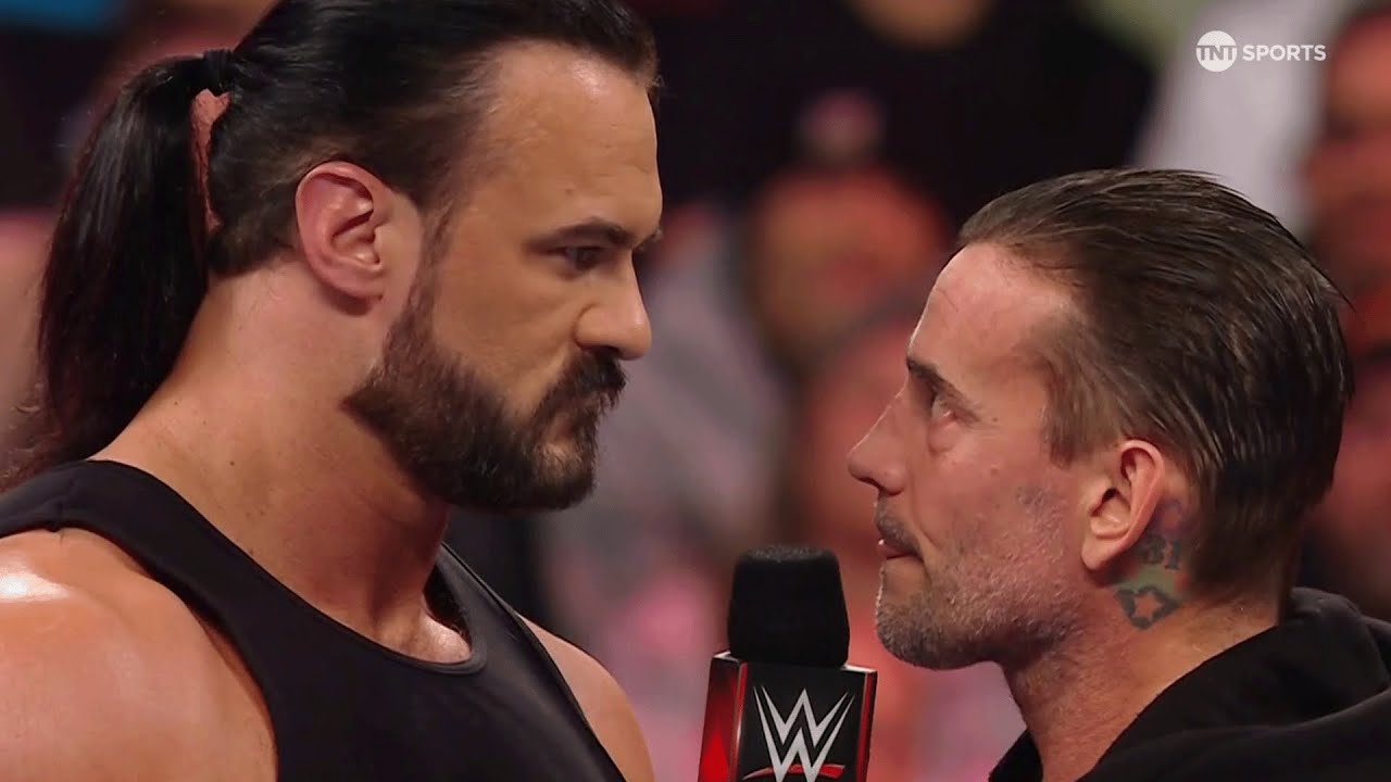 CM PUNK AND DREW MCINTYRE GO FACE TO FACE! 🎤 🔥 👀 WWE RAW, January 9 2024