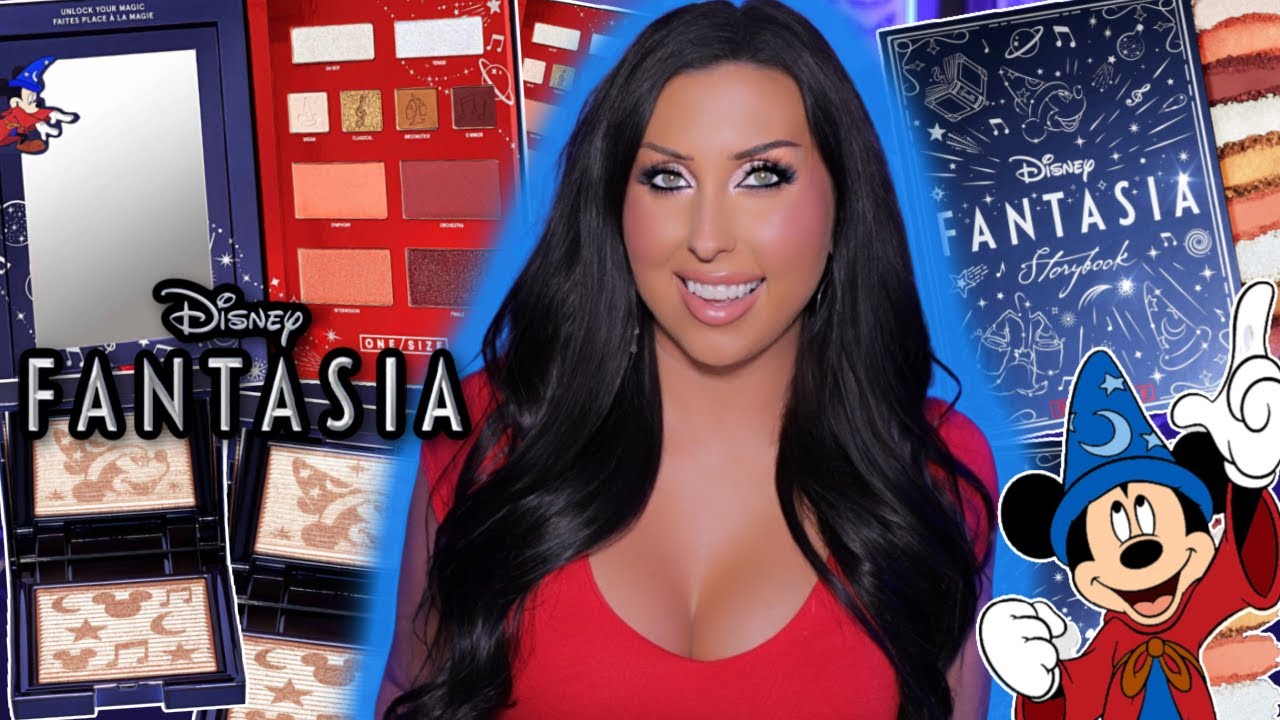 DISNEY FANTASIA X ONE SIZE FACE & EYE PALETTE + BIT OF MAGIC HIGHLIGHTER