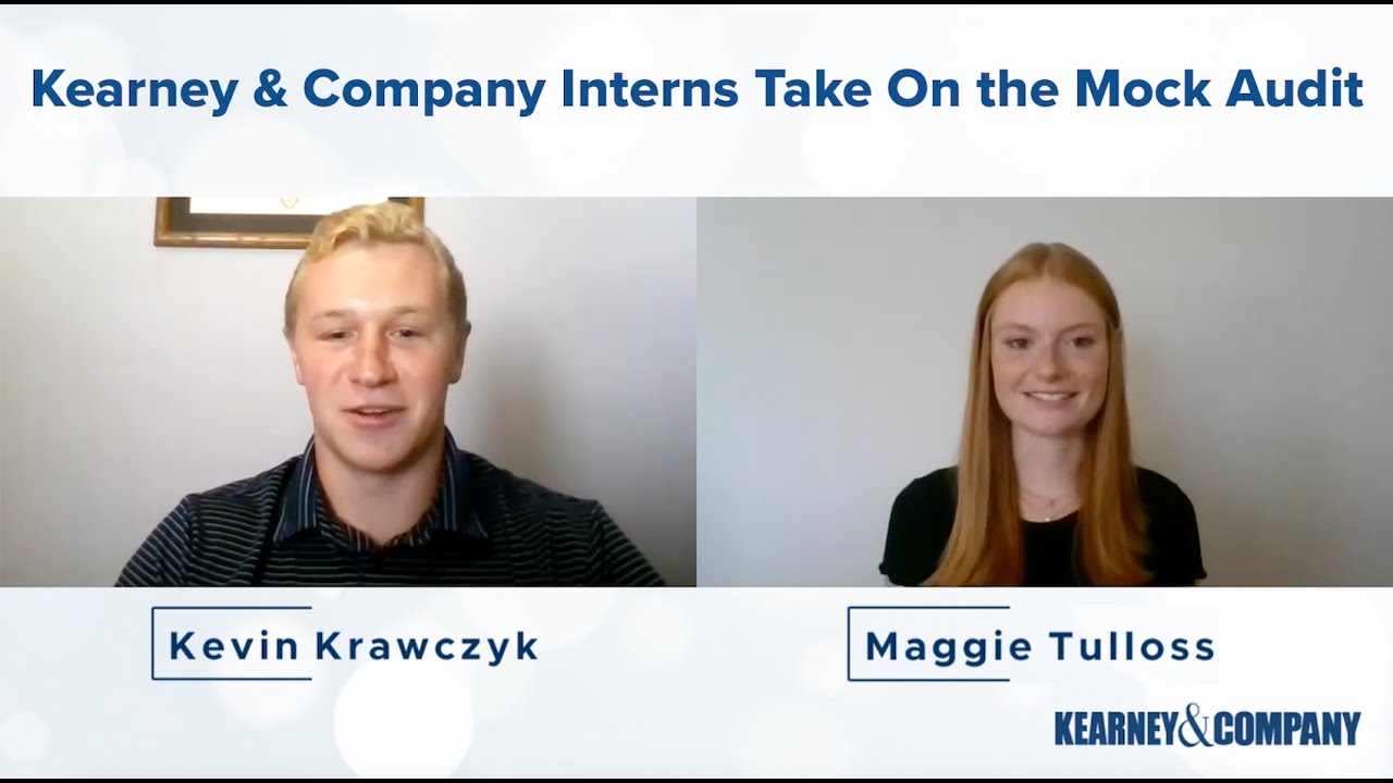 Kearney & Company Interns Take on the Mock Audit