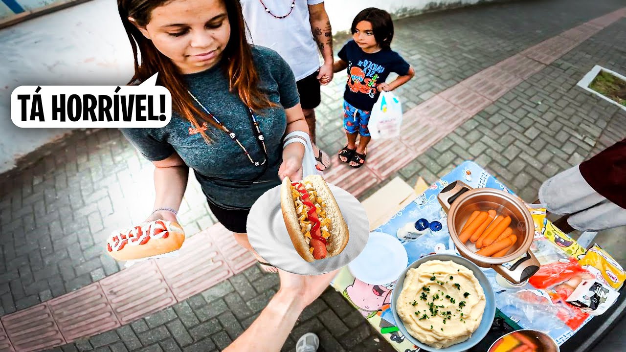 FUI HUMILHADO NO MEU NOVO EMPREGO… VENDEDOR DE HOT DOG!