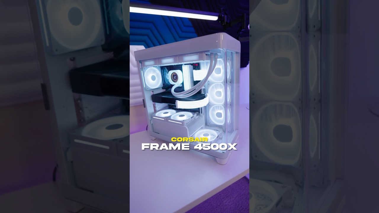 Потрясающий корпус 😍 CORSAIR FRAME 4500X