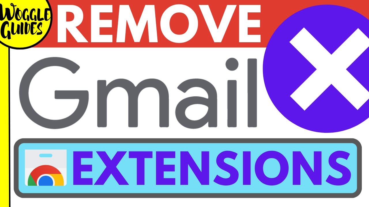 How to remove a Chrome extension for Gmail
