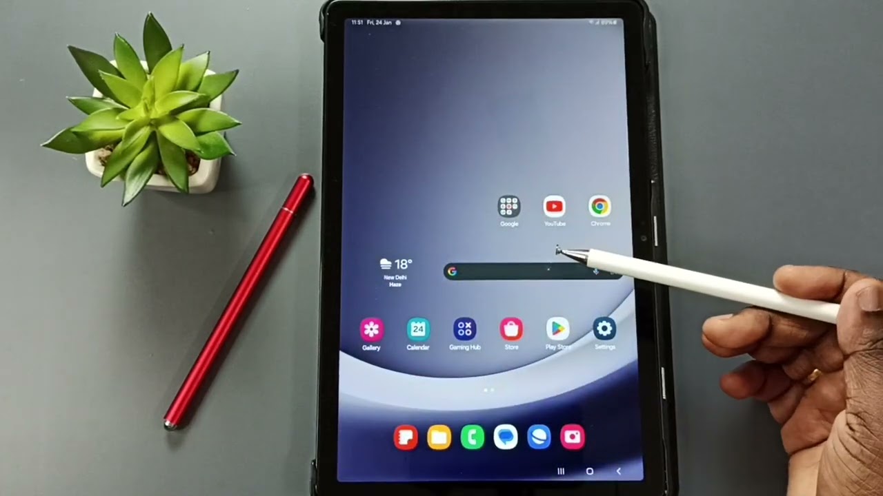 SAMSUNG Galaxy Tab | How to Turn OFF / ON Google Discover