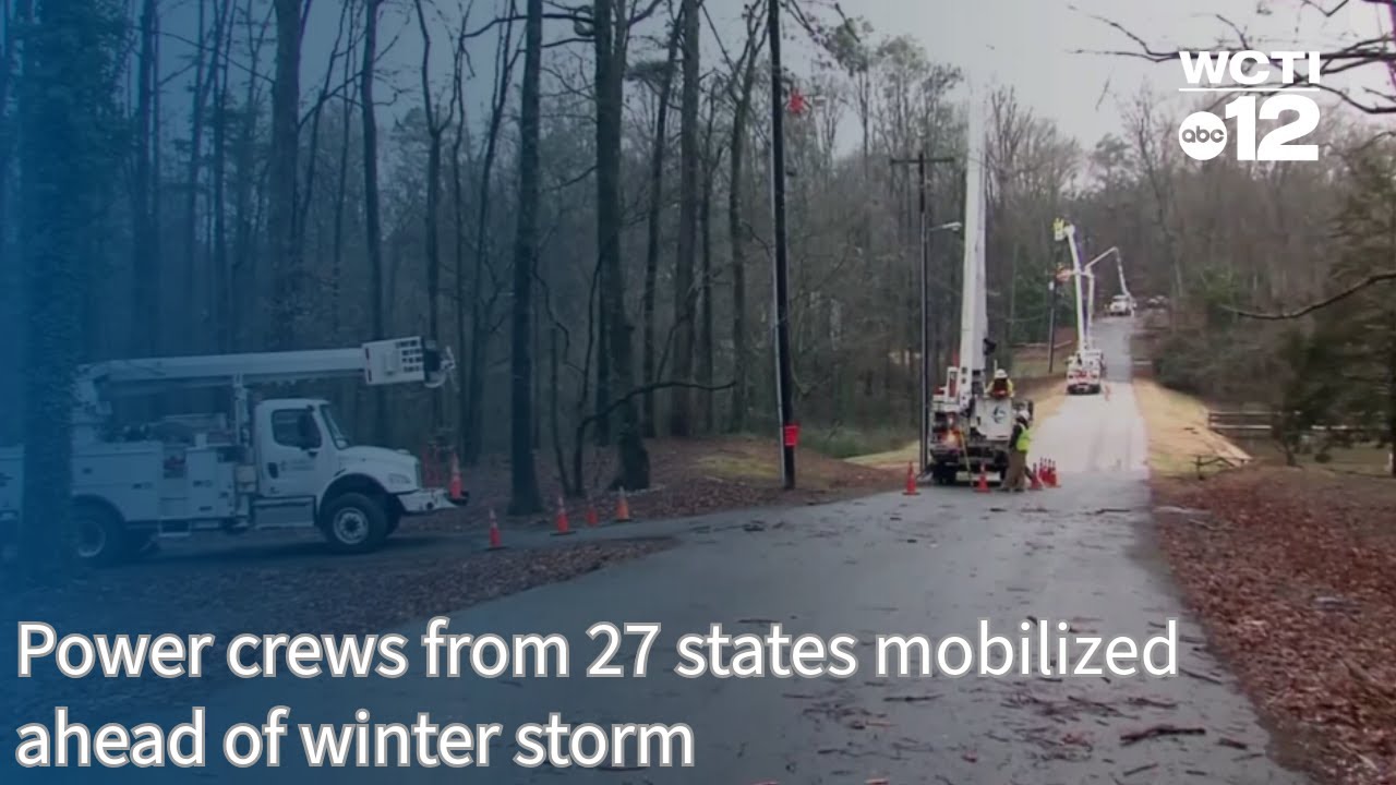 Duke Energy brings in 18,000 workers ahead of winter storm