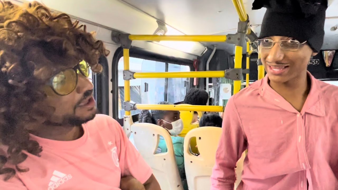 Vendendo bala no Ônibus