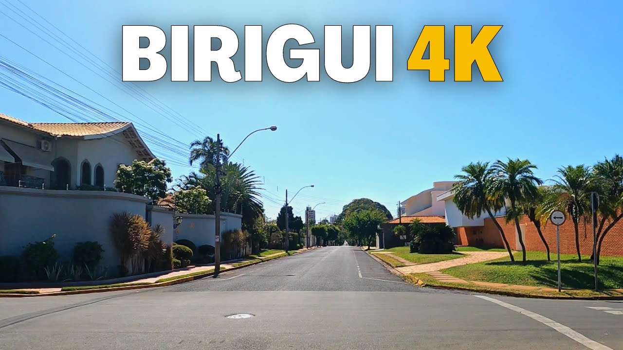 [4K] Birigui SP – Uma Volta Pela Cidade