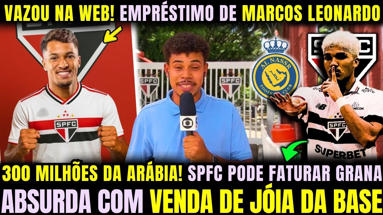 MARCOS LEONARDO LIVRE NO MERCADO! DIRETORIA PREPARA OFERTA POR EMPRESTIMO? JÓIA DA BASE RENDE 330 MI