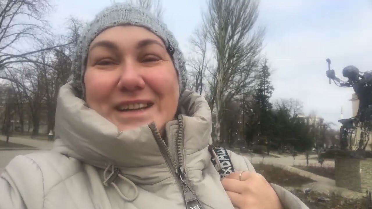 Донецк, парк Кованных фигур, февраль, 2024 г