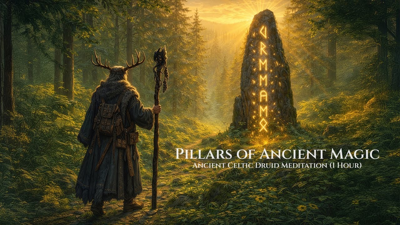 Pillars of Ancient Magic | Ancient CelticDruid Meditation (1 Hour)