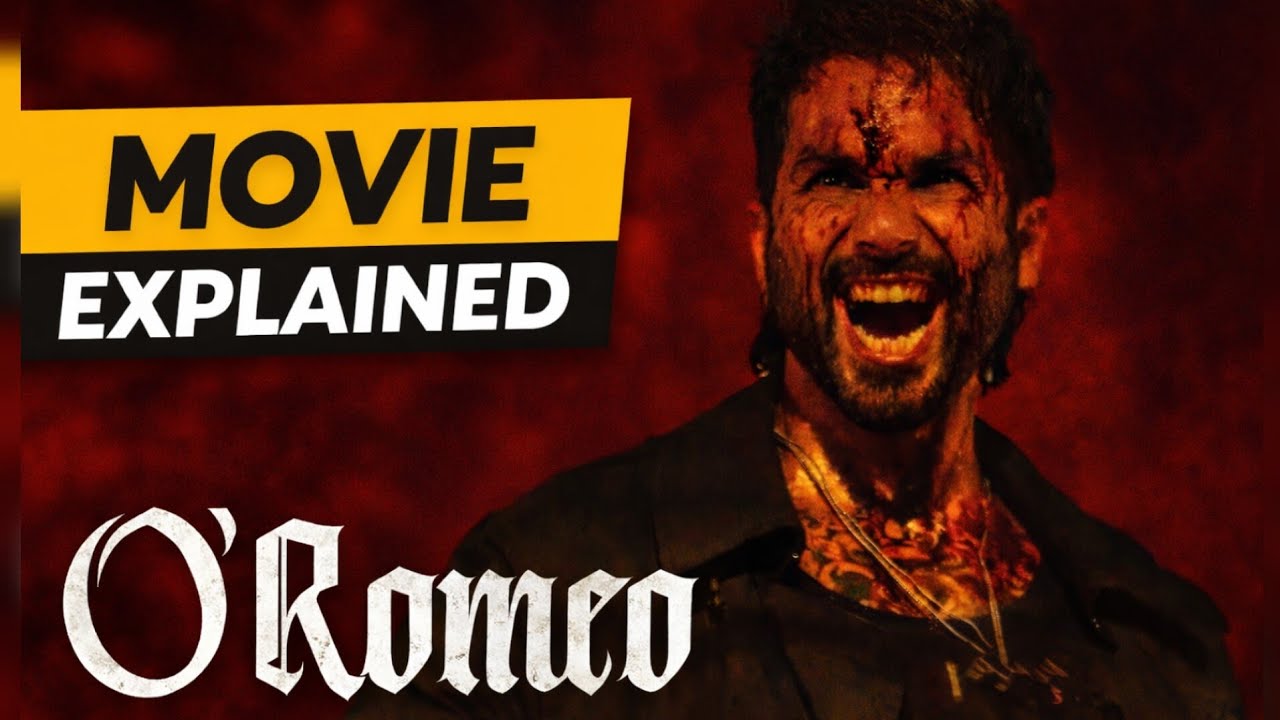 O'Romeo Movie Explain in Hindi 😈.