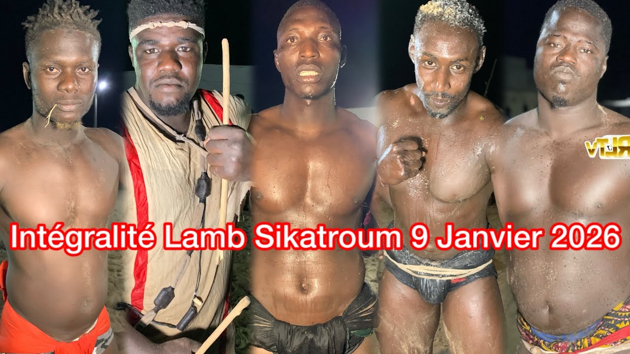 Intégral Lamb Sikatroum 9 Janvier 2026 Original Mbelsob Seuleu Boundaw Diaga Labou Pakala Lang Bar 