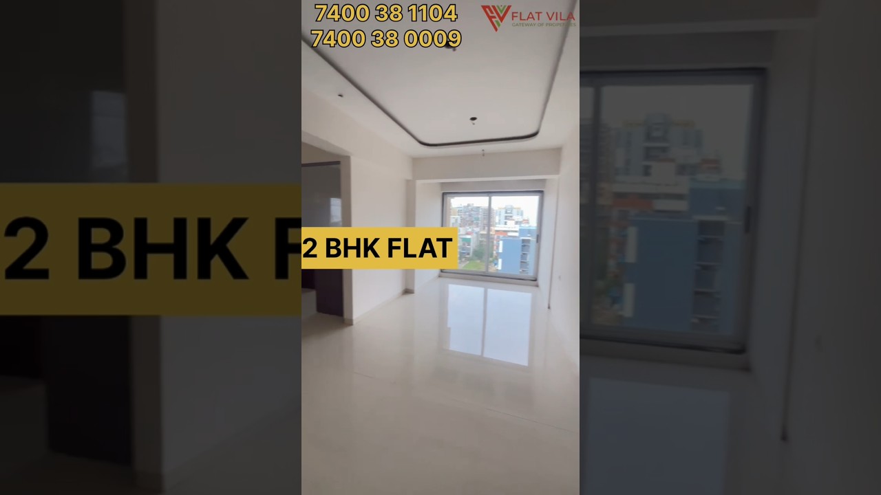 2 BHK FLAT AVAILABLE FOR SALE TOWER IN ULWE 