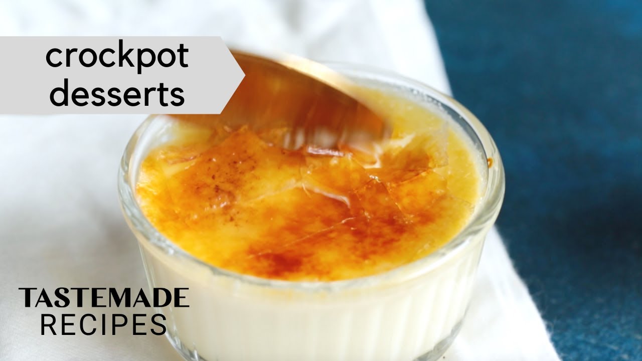 5 Easy Crockpot Desserts