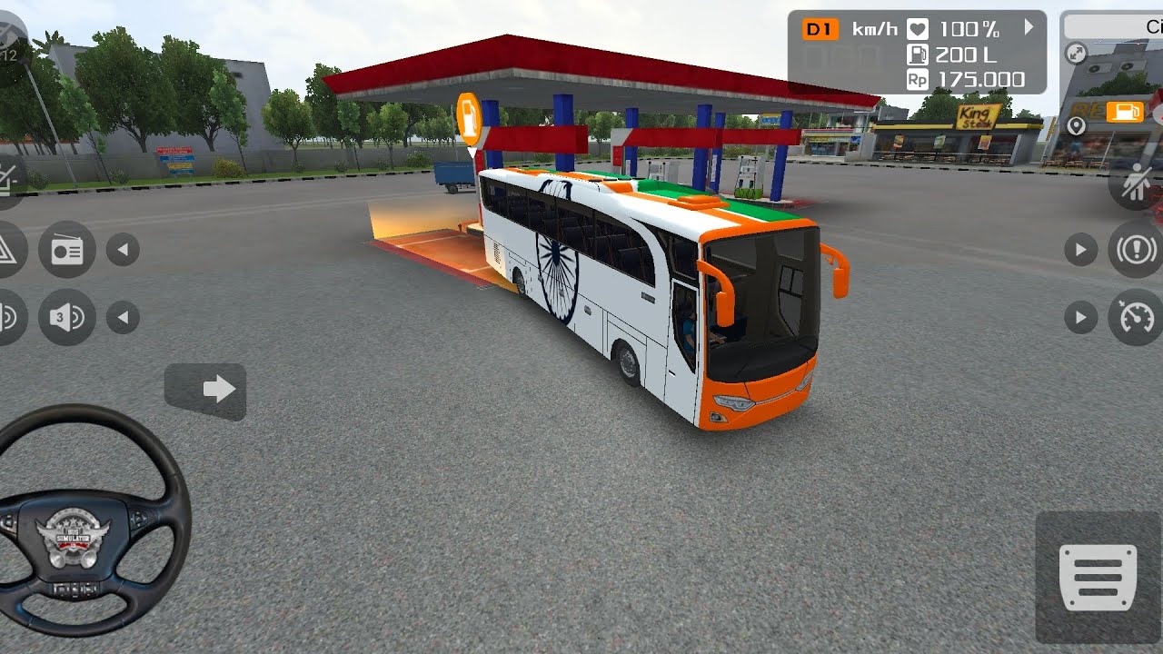 New India laxariy bus simulator 👌❤️😎 India simulator bus offered bus simulator Android 
