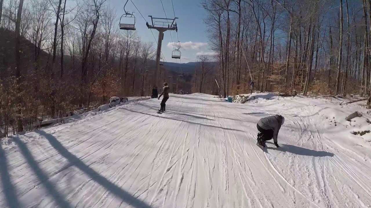 Schneider to Artist Falls to Gibson to Beginner's Luck - Cranmore Mountain