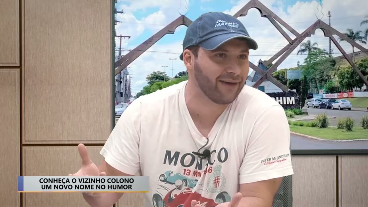 CONHE&Ccedil;A O VIZINHO COLONO, UM NOVO NOME NO HUMOR.
