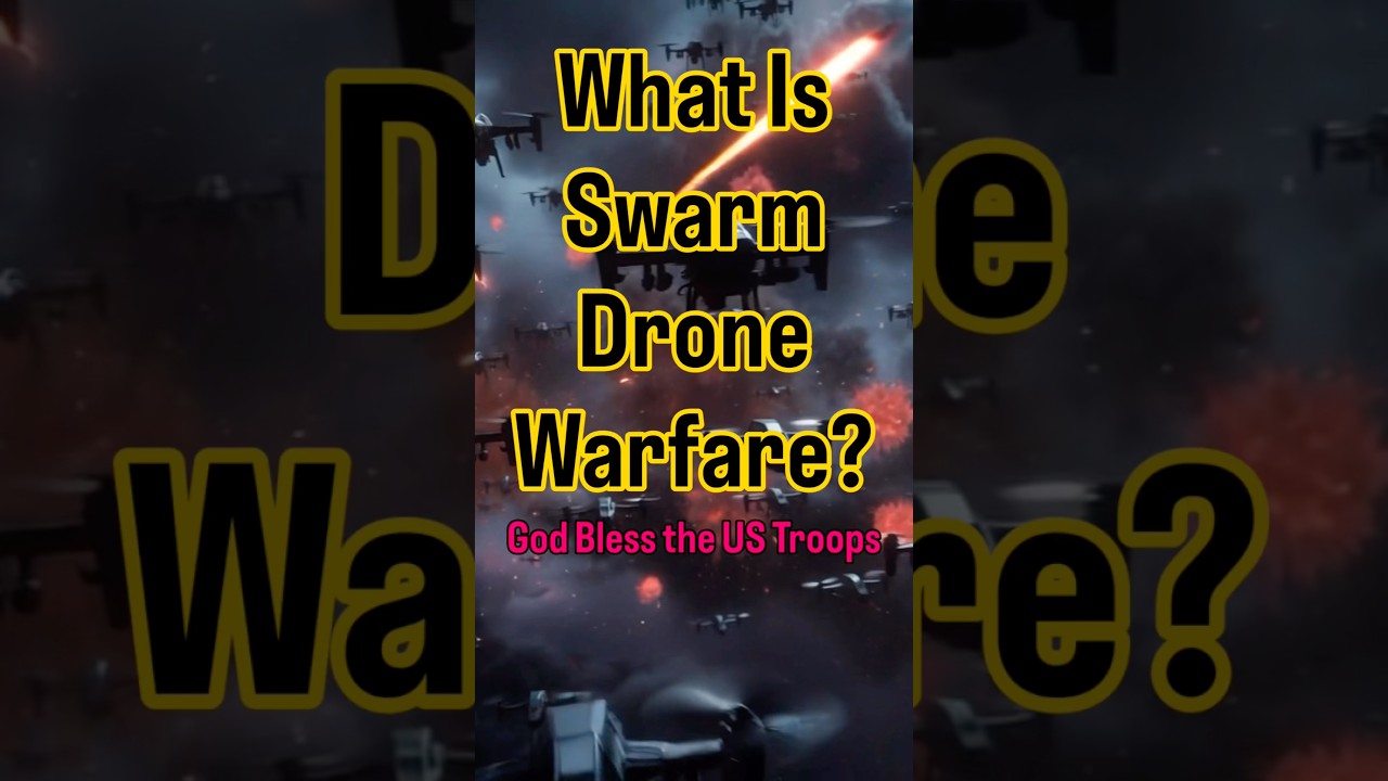 &ldquo;🇺🇸 What Is Swarm Drone Warfare? #darpa    🇺🇸God Bless the US Troops