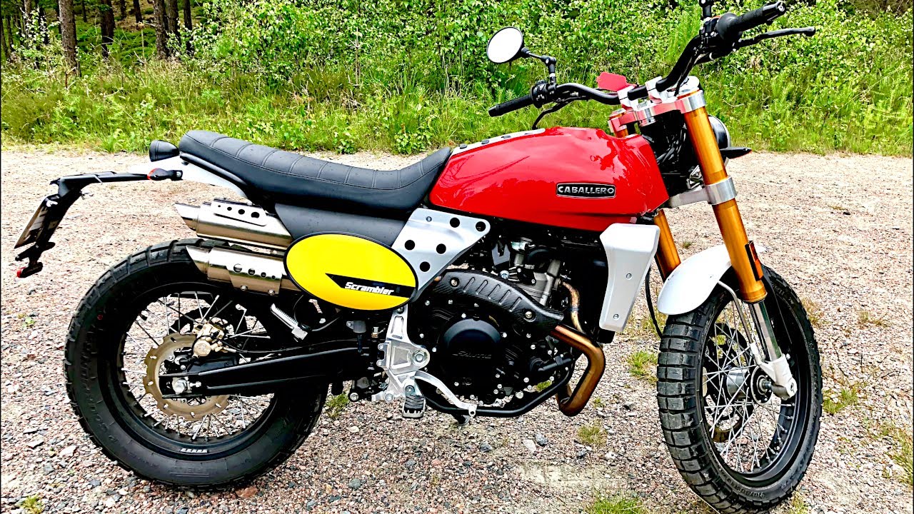 Давайте повеселимся на бездорожье !! Fantic Caballero Scrambler 500