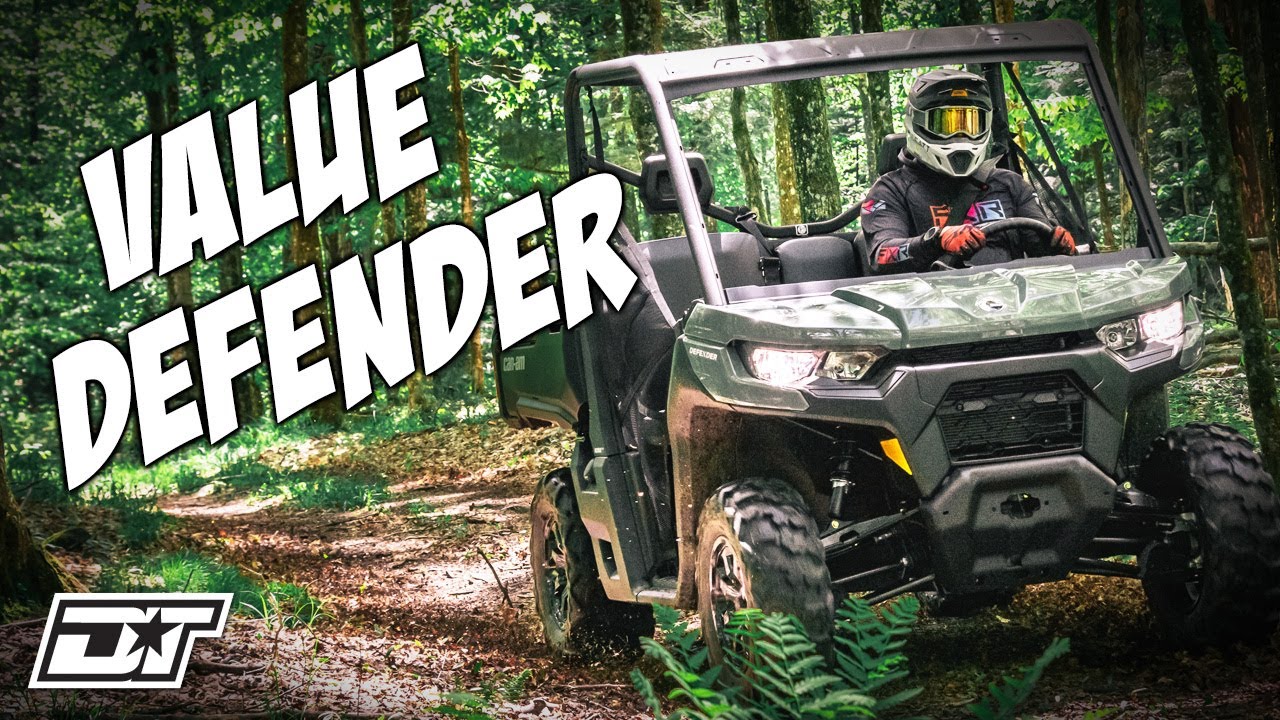 2025 Can Am Defender HD7 DPS Utility Sport UTV TEST RIDE