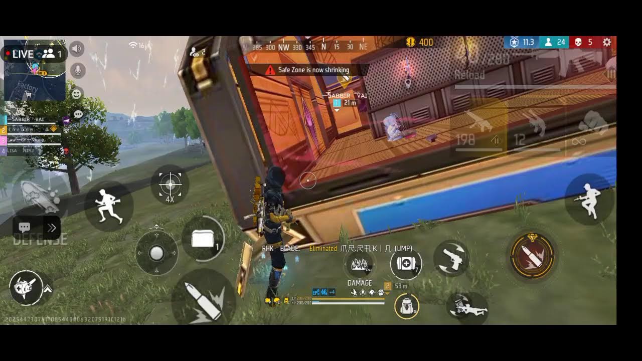 Free Fire Live Bangladesh | Clash Squad • Rank Push• Fun Gameplay |