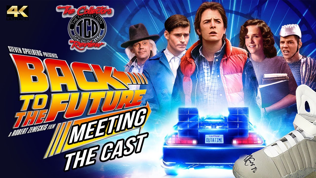 Meeting the Back to the Future Cast at Fan Expo Michael J Fox Christopher Lloyd