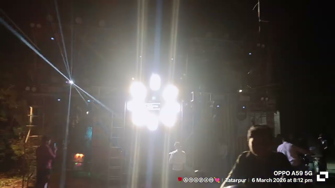 অলকা সাউন্ড সঙ্গে রাধাকৃষ্ণ টেজ লাইট 🔊🔊🤯