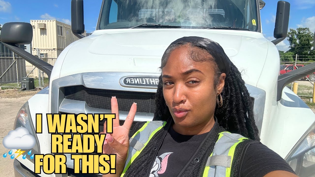This Haul Nearly Took Me Out! Flooding Rain + Wild Road Story