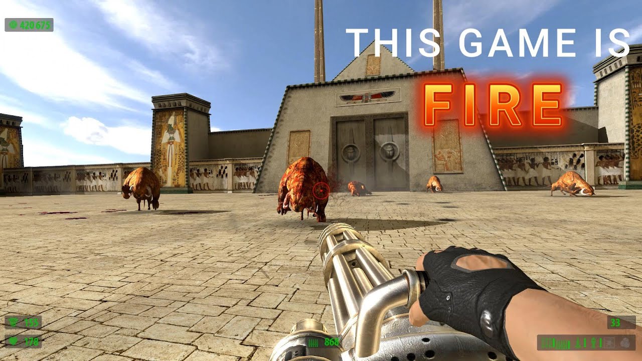 Entering Memphis. Serious Sam part 2.