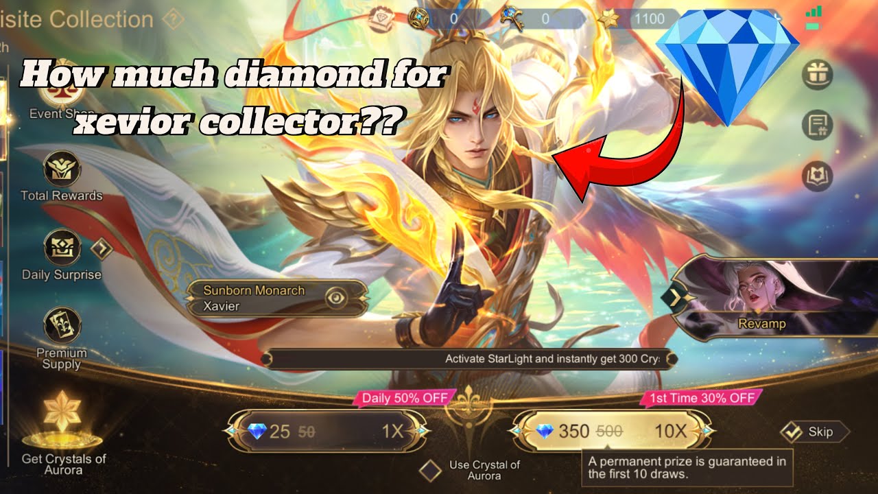 XAVIER COLLECTOR | SPINNING DIAMONDS | how much it costed??