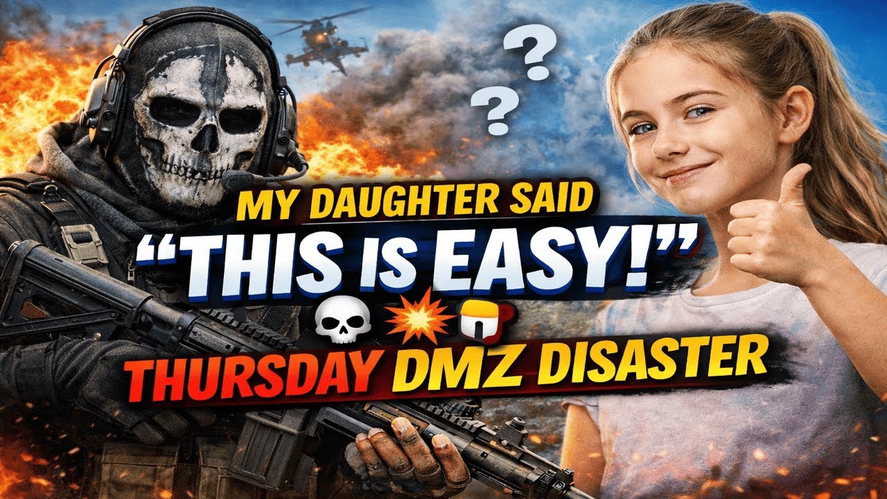 Live Now: My Daughter Said “This Is Easy” | Thursday DMZ Disaster. On our way to 300 Subs!