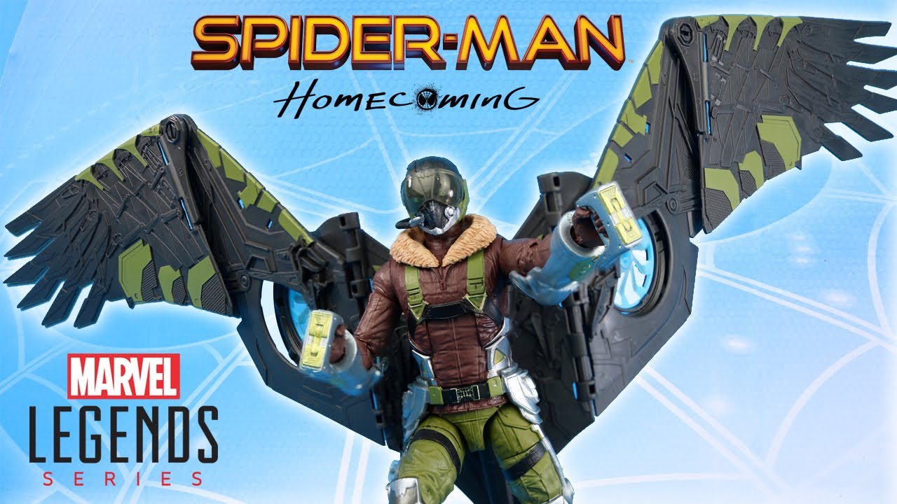 Marvel Legends ABUTRE DELUXE filme Homem-Aranha De Volta Pra Casa - Review e Comparativo