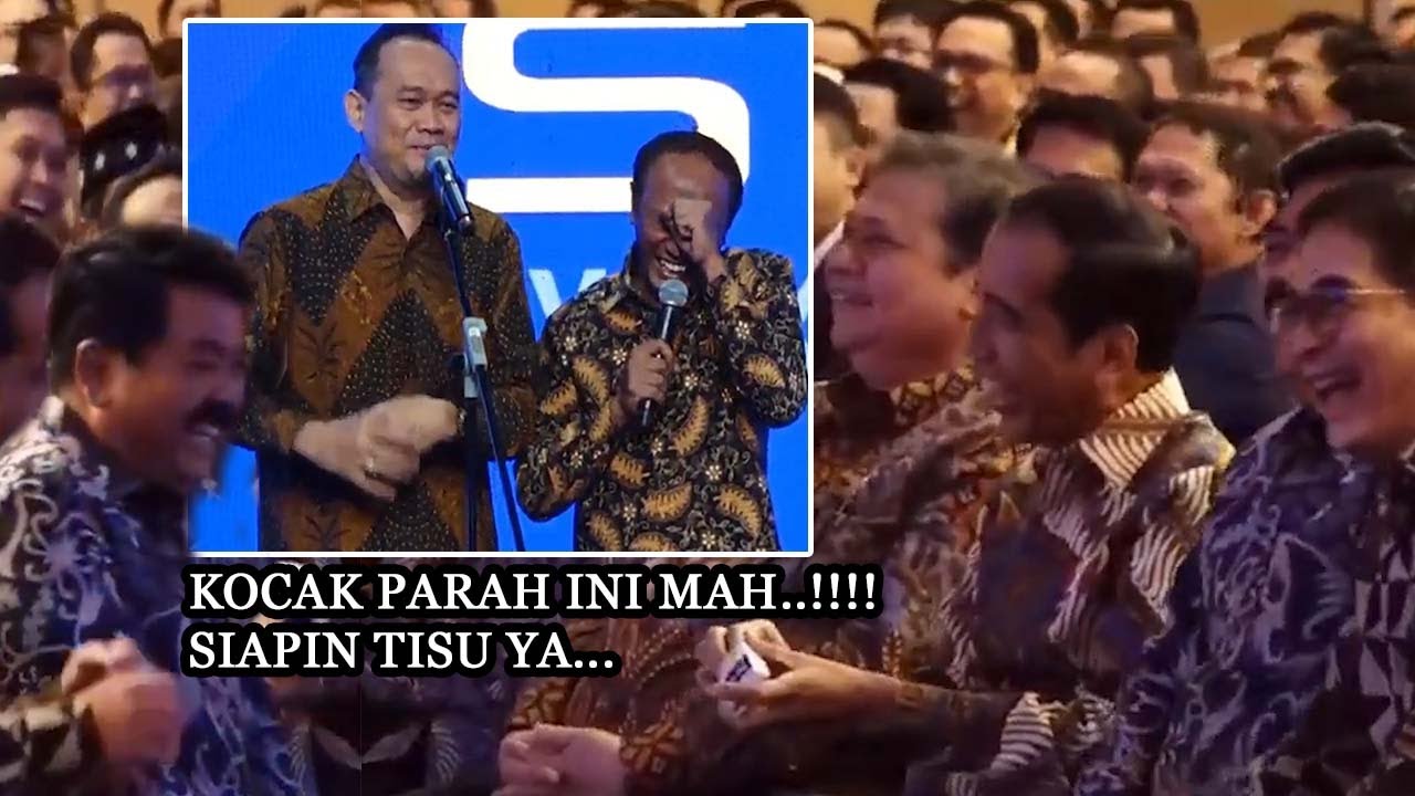 KOCAK PARAH Cak Lontong Crita Naik Kereta Cepat smua jd Ngakak Lebar, Presiden Jokowi Ambil Tisu