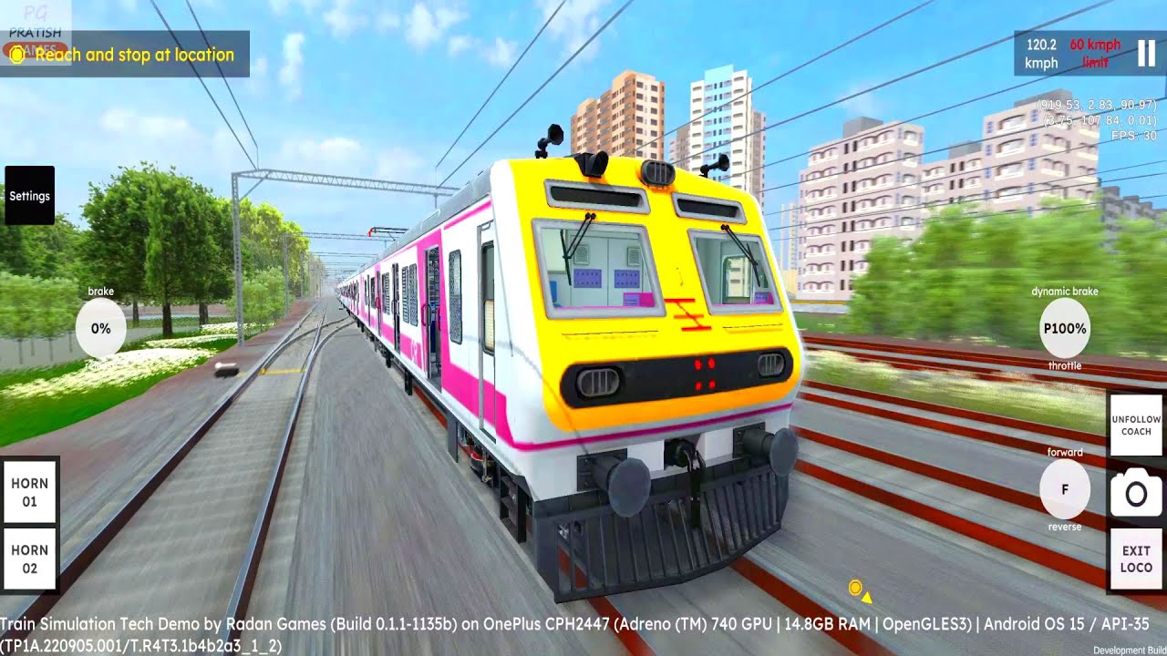 Mumbai Local Train Game Download | RG Train Tech Demo Android Gameplay | New Train Game 2025