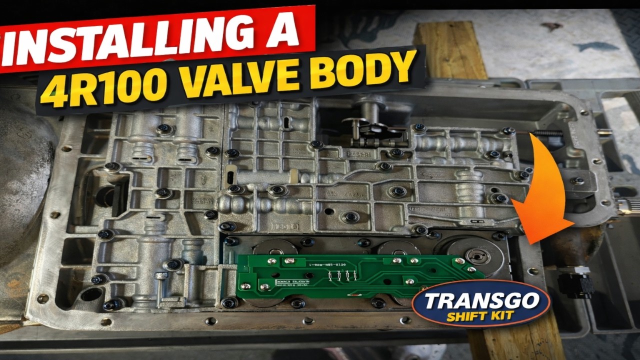 1,000HP 4R100 Build: Valve Body