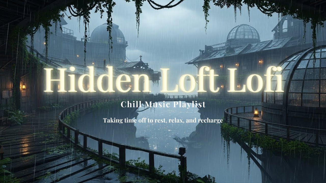Hidden Loft Lofi 217vibe 🌌 Midnight Chill Lofi Beats for Relaxing & Studying