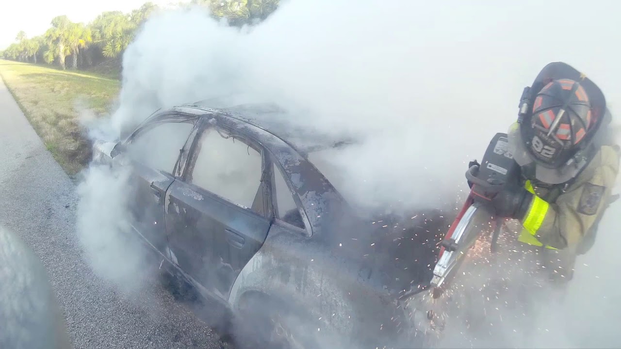 Vehicle Fire (Fully Involved) - West Melbourne, FL